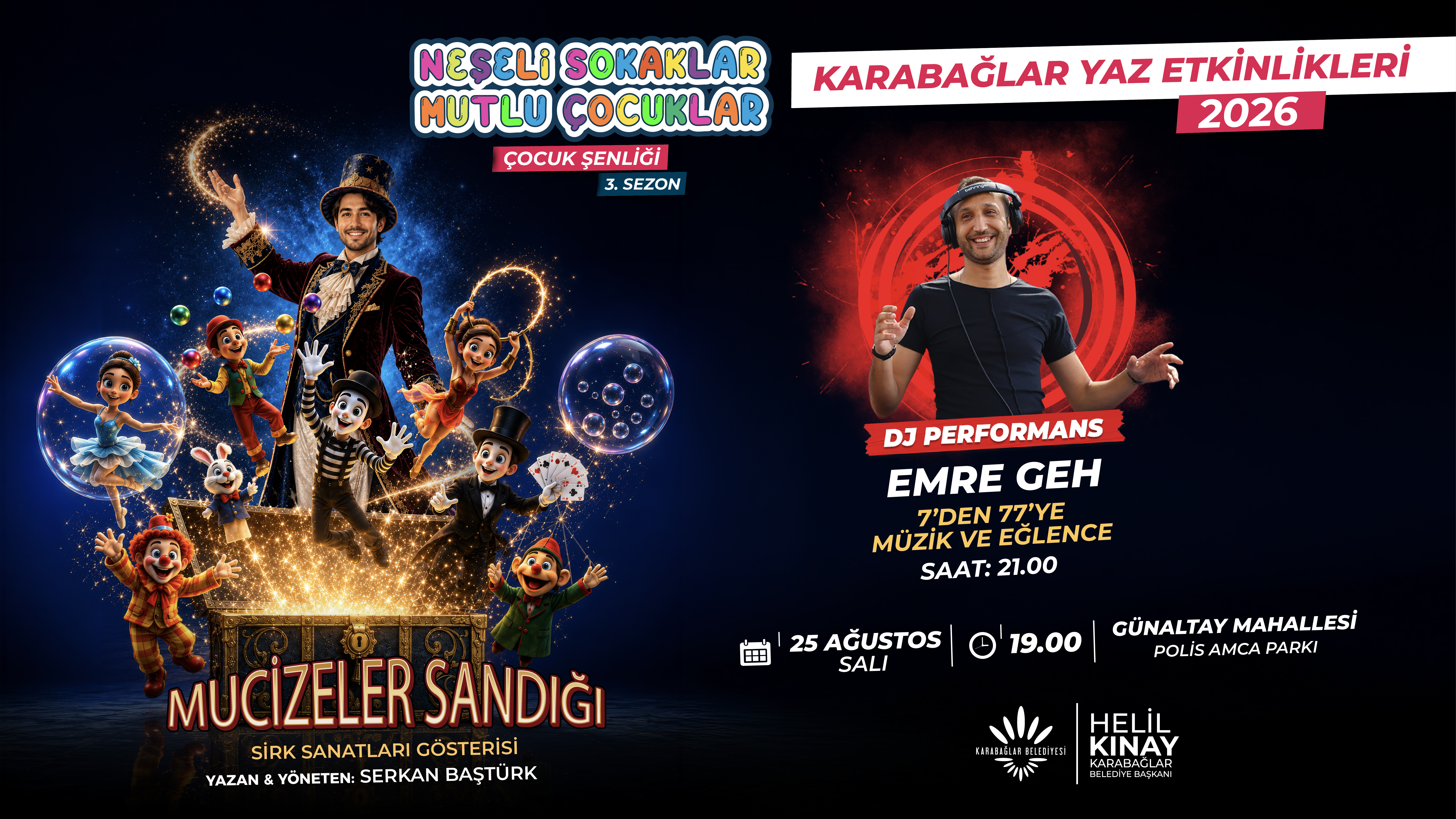 3. Neşeli Sokaklar Mutlu Çocuklar Şenliği